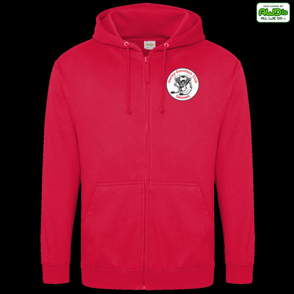 H-DCDK Dame Hættetrøje med lynlås 1 Thumbnail